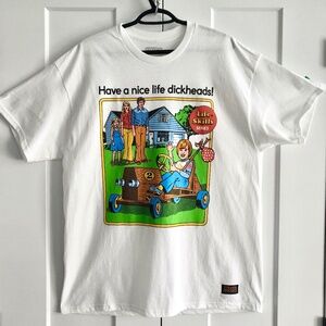 Steven Rhodes T-Shirt - Have a‎ Nice Life, Mens Funny Graphic T Shirt, XL, NEW